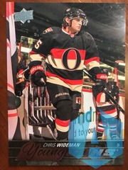 2015-16 UD Hockey Series 2 #460 Young Guns Chris Wideman